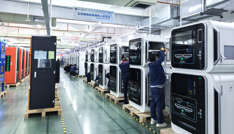 A High-Capacity Manufacturing Hub