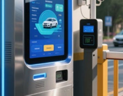 Parking lot automatic payment equipment