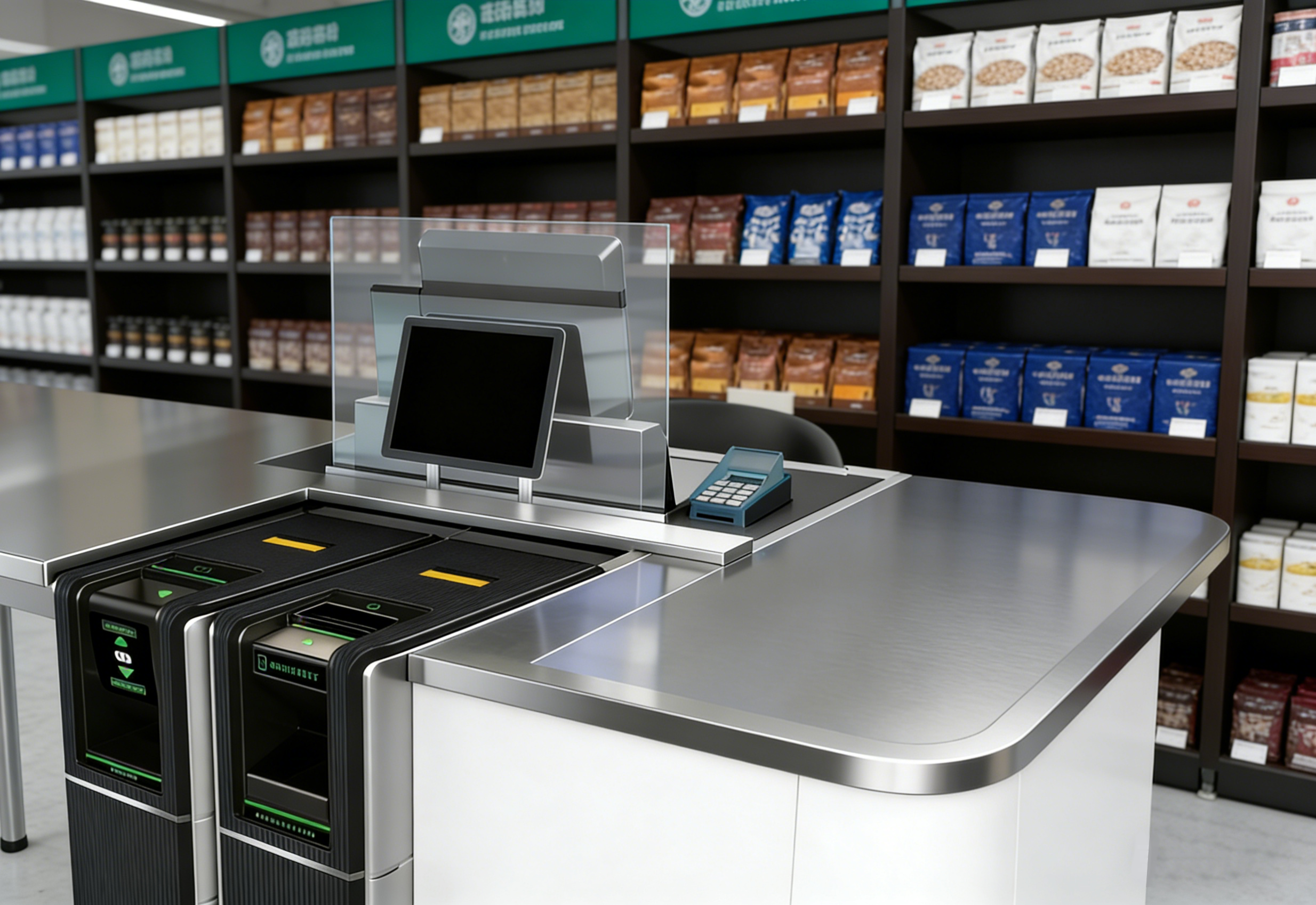 Self-checkout machine