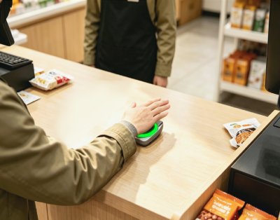 Inffitech biometric palmprint and palm vein recognition for payment