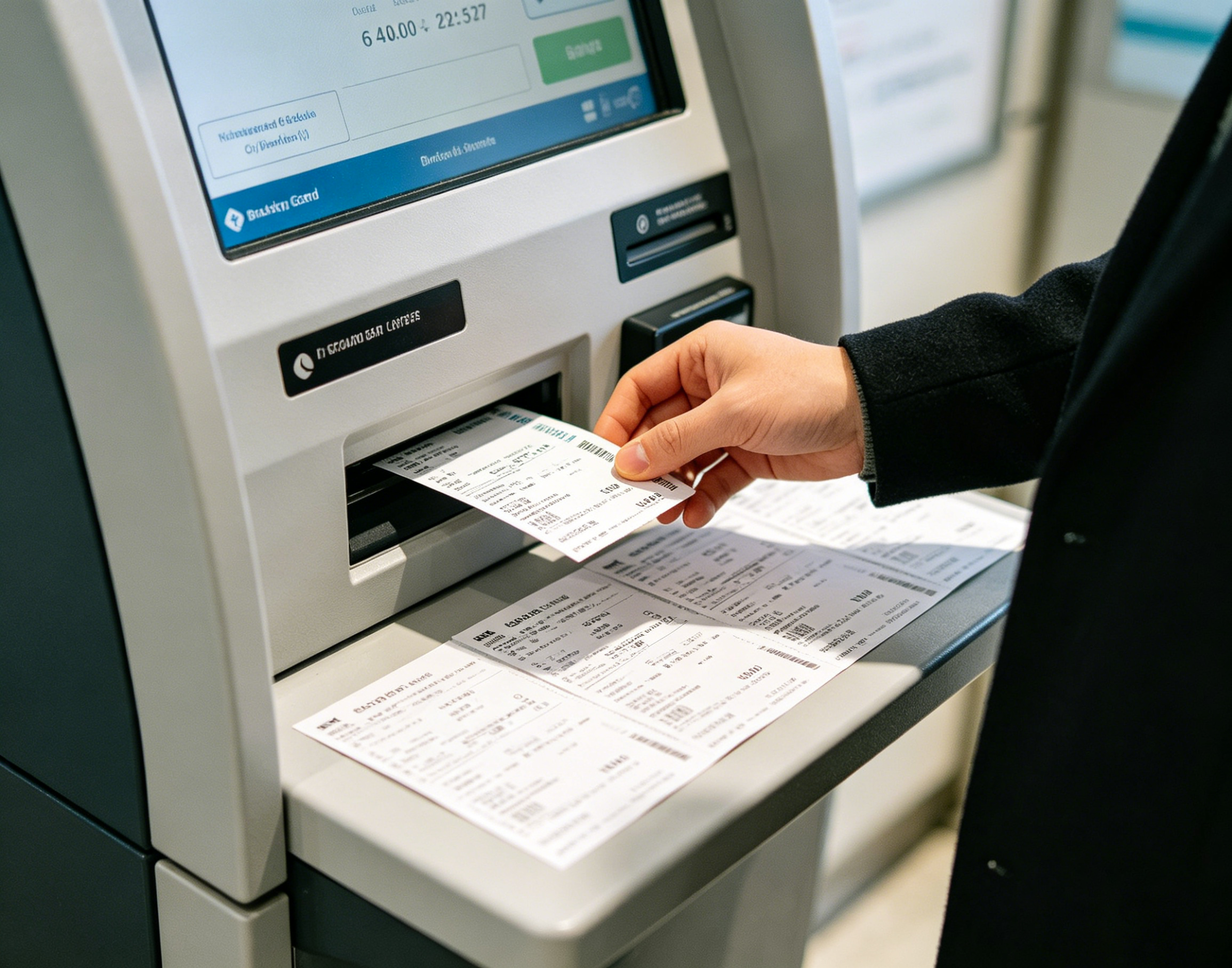 Self-service payment kiosk