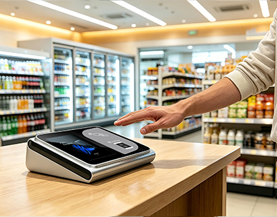 Inffitech palmprint and palm vein recognition for Retail Checkout