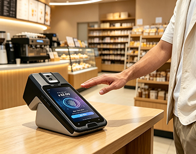 Inffitech palmprint and palm vein recognition for POS payment systems